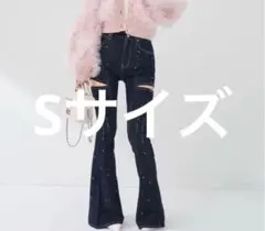 Darich ドロップビジューフレアデニムパンツ IND Sのサムネイル