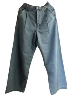 DRIES VAN NOTEN デニムパンツ ワイド ライトブルーのサムネイル
