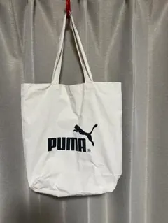 PUMA プーマ キャンバス トートバッグ ホワイトのサムネイル