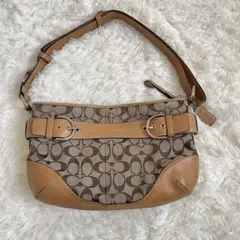 COACH ショルダーバッグ シグネチャー柄　2way Y2K