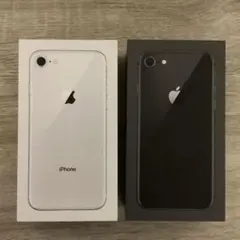 iPhone8 64GB 空箱のみ　2つ
