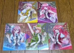 五等分の花嫁 くじ景品 5枚セット