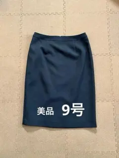スーツスカート　フォーマル　リクルート　仕事　S M ９号　グレー