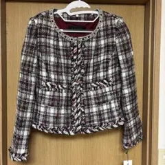TO BE CHIC ツイードジャケット 44サイズのサムネイル