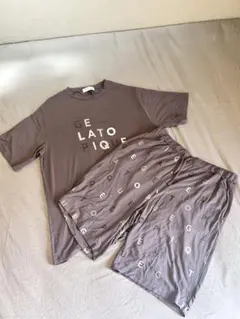 GELATO PIQUE グレー ルームウェア セット