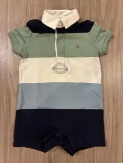 【美品】ラルフローレン　ポロロンパース 6M 70cm