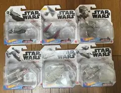 スターウォーズ ホットウィール　６点まとめ売り