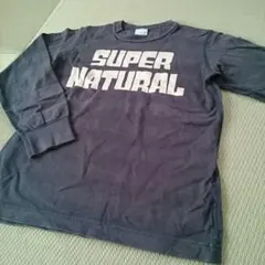 130   ヒスミニ　長袖Tシャツ　グレー