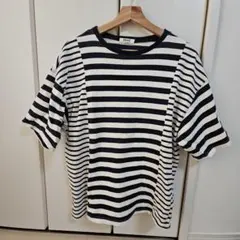 RHC ロンハーマン ボーダーTシャツ メンズM 黒/白 - メルカリ