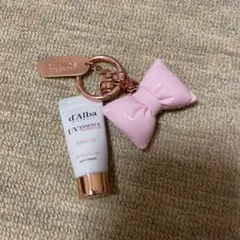d'Alba ダルバピンクリボンチャーム&ミニトーンアップサンクリーム5ml