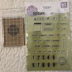 クリアスタンプシートこどものかお＆アクリルホルダー