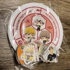 ハイキュー くら寿司 お皿 缶バッジ めじるしチャーム