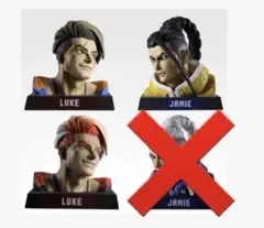 ストリートファイター6 D賞ヘッドフィギュア 一番くじ　3点セット