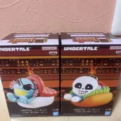 UNDERTALE 2種セット フィギュア FOOD DESIGN vol.1