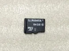 【匿名配送】RiDATA Micro SDXCカード 64GB 動作確認済