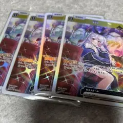 クロスタ　BOX特典　プロモカード　4枚