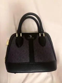 SAMANTHAVEGA/サマンサベガ/クロスプリントハンドバッグ/ミニ/黒