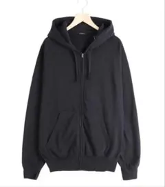 comoli 26ss / LWコットン裏毛ジップパーカ