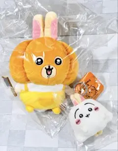 ちいかわパーク カボチャなうさぎぬいぐるみ S ハロウィン うさぎ　おばけ