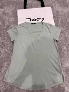 【Theory】EASY RELAXED T Tシャツ ライトグリーン サイズSのサムネイル