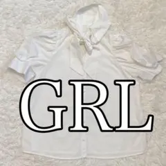GRL グレイル　レディース　トップス　フリルブラウス