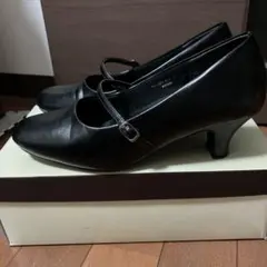 fuwaraku FR-1203 ブラック パンプス 24.0cm