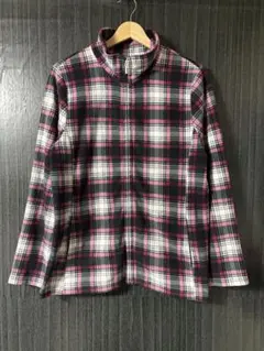 ⭐︎廃盤⭐︎ UNIQLOマイクロフリースフルジップジャケット タータンチェック