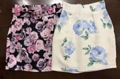 CECIL McBEE タイトスカート 2点セット 花柄 Mサイズのサムネイル