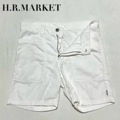 H.R.MARKET コーデュロイ ショートパンツ ホワイト サイズ2のサムネイル