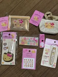 日焼けキティ セリア DAISO キャンドゥ 6点セット