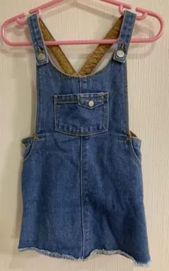 ZARA デニム ジャンパースカート サロペット