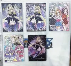 名探偵!プリキュア キュアアルカナ・シャドウ カード5枚セット
