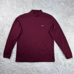 美品　NIKE GOLF ゴルフウェア ドライフィット ワインレッド メンズ Mのサムネイル