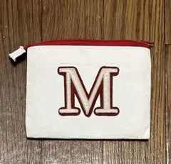 Mマーク　ポーチ　ハンドメイドのサムネイル