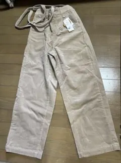 ベージュ コーデュロイパンツ160cm