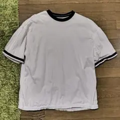 美品CAHLUMN/カウラム Reversible Trim T-Shirt