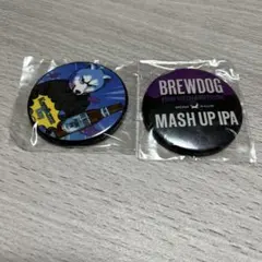 MAN WITH A MISSION Brewdog バッジ 2個セット