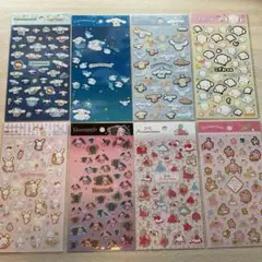 【お得】サンリオ　シール　まとめ売り　8シート