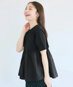 coca クルーネックドッキングカットソー　Lサイズ　未使用