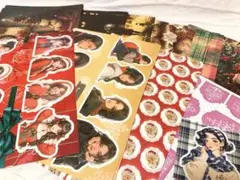 デザインペーパー クリスマス 80枚