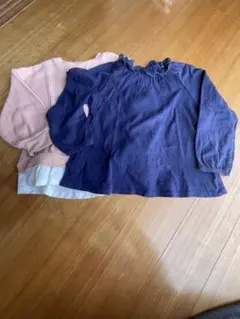UNIQLO 長袖Tシャツ2枚セット　105 110 女の子