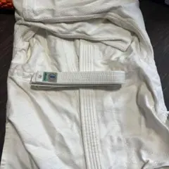 ホワイト柔道衣 上下セット コットン製