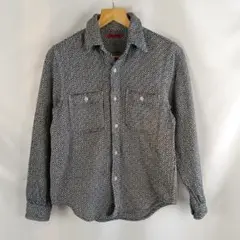 MADE IN INDIGO　コットン　ジャケット　厚手シャツ　XS　B3028