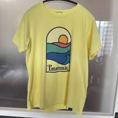 パタゴニア　キャプリーンクール　デイリー　イエロー Tシャツ Mサイズ