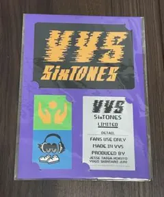 SixTONES VVS ツアーステッカー