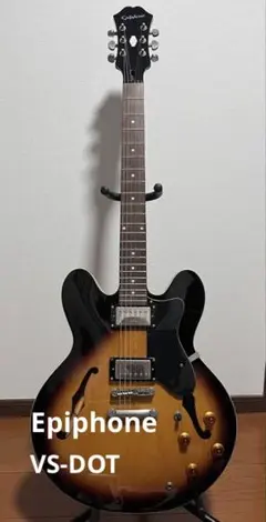 エピフォン Dot/美品 Amazon | Epiphone エピフォン セミアコギター Dot VS