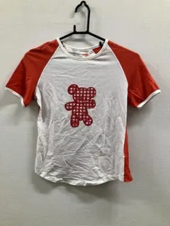 CASTELBAJAC チェック柄クマ 半袖Tシャツ 42のサムネイル