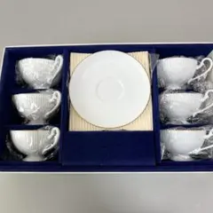 Noritake ♢ ダイヤモンドコレクション カップ&ソーサー6客セット 