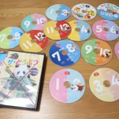 こどもちゃれんじ　2年分　しまじろう　DVD　ぷち＆ぽけっと