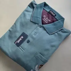 【新品】St.Scott 長袖ポロシャツ LL 裏起毛